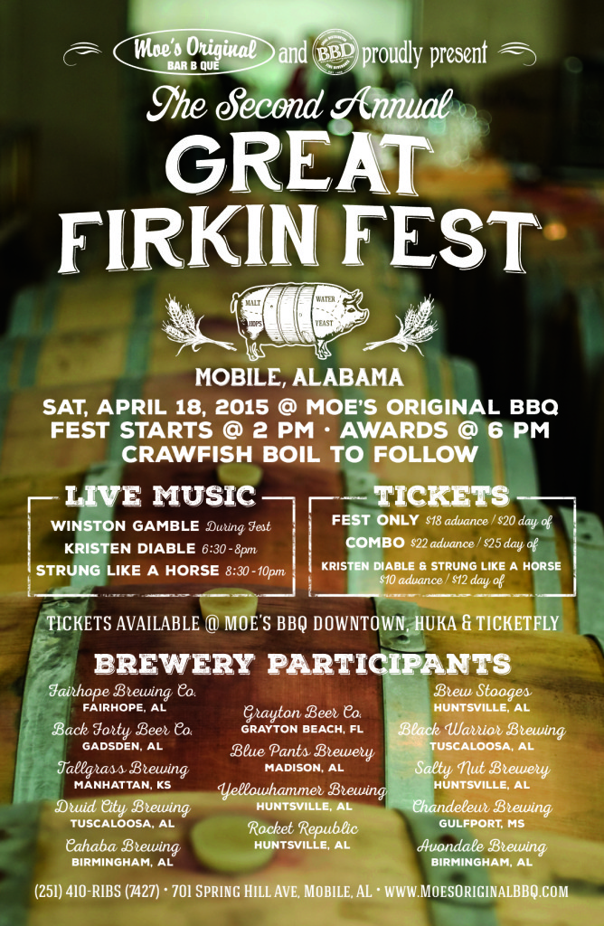 Firkin Fest Poster 2015